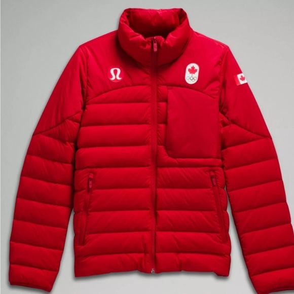 NWT Rare Team Canada 22 Navigation Stretch Down Jacket - Picture 2 of 7